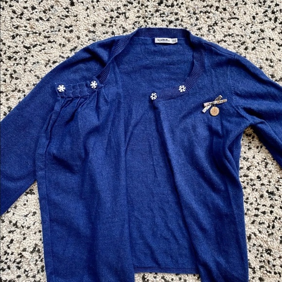 Girl cardigan size 8-10T - Picture 4 of 4